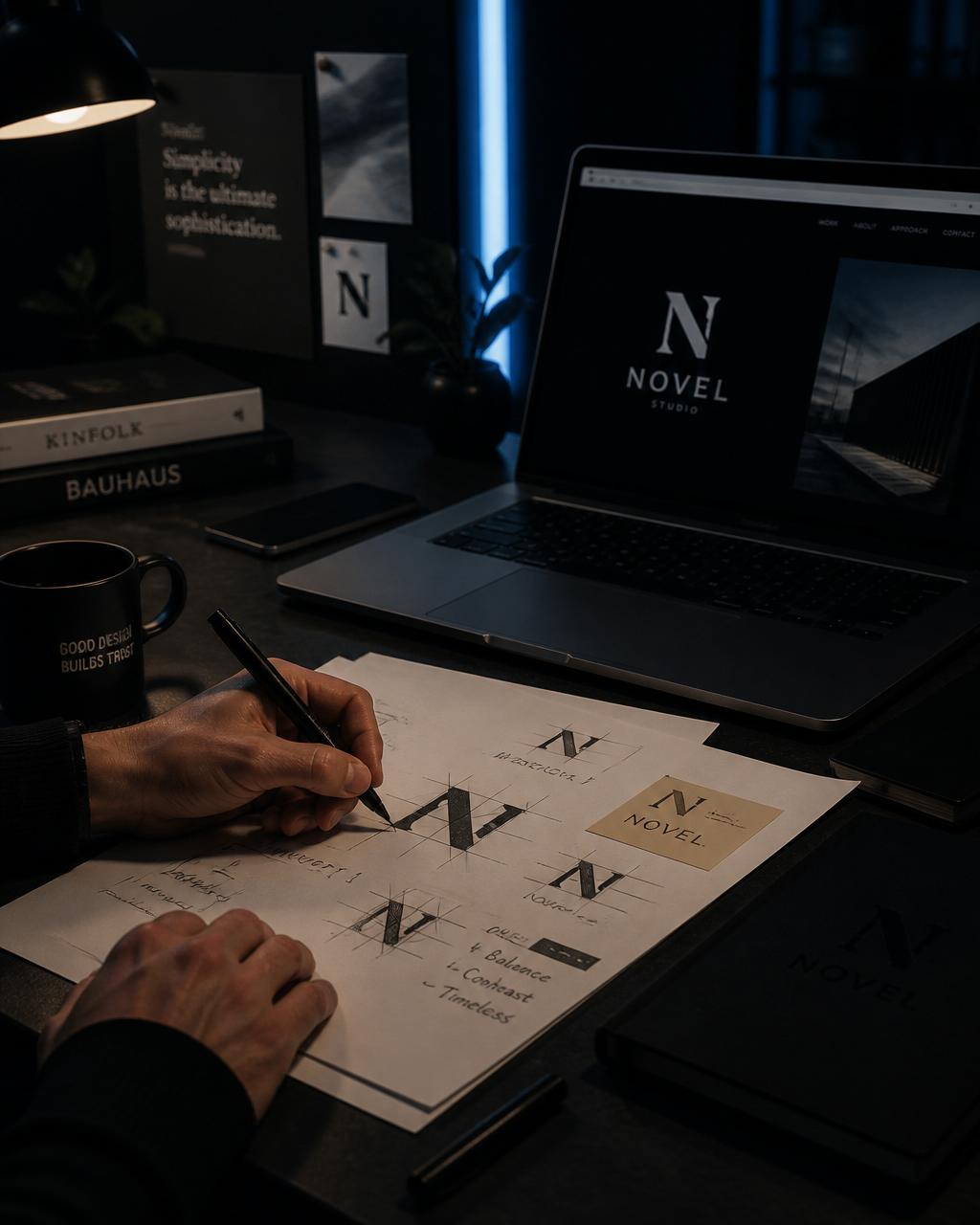 Designer bringing a brand's vision to life