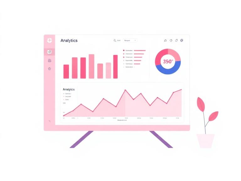 Comprehensive analytics dashboard for site performance
