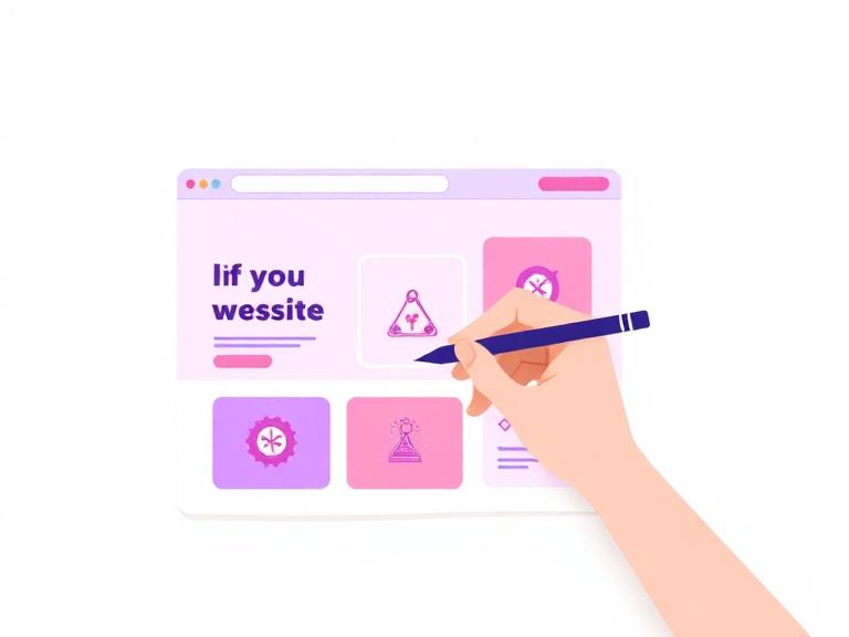 Custom Wix website design mockup