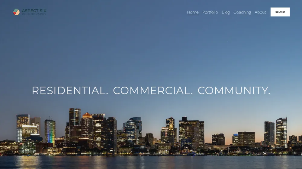 Aspect Six website