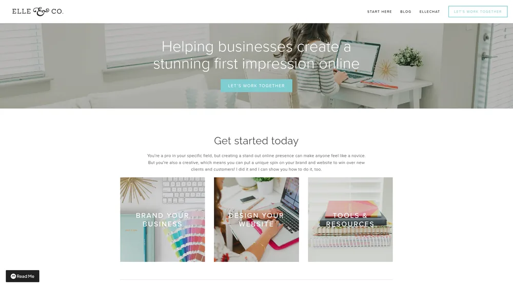 Elle & Company website