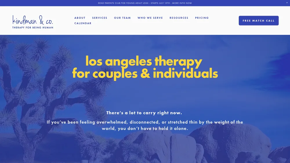 Kindman website